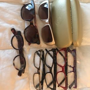 2.5 Mag Readers & (2) Pr SunGlass Readers - EUC!
